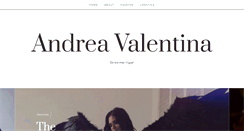 Desktop Screenshot of andreavalentina.com